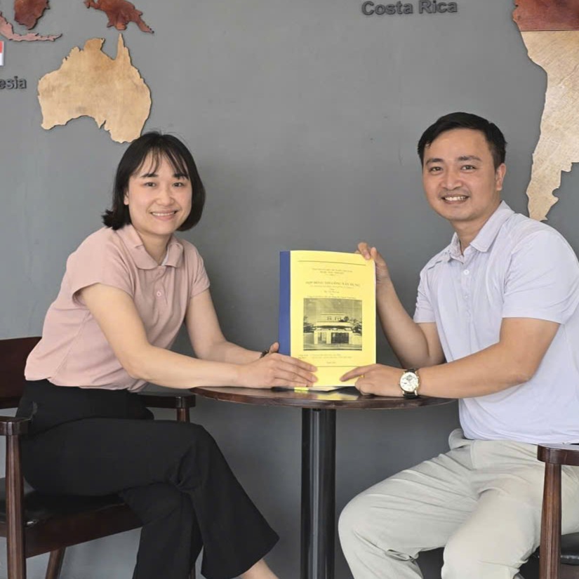 Khách hàng xây nhà trọn gói Thái Bình