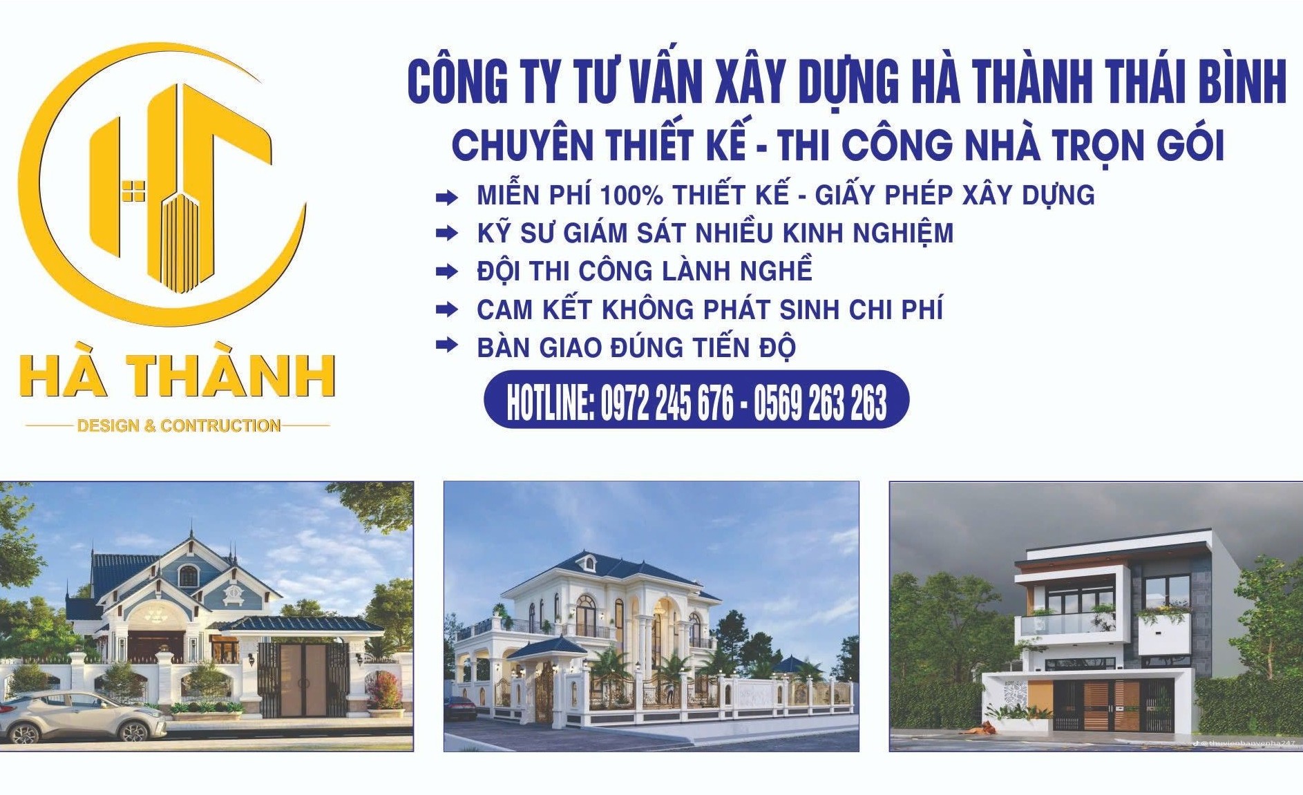 Thiết kế thi công nhà ở trọn gói